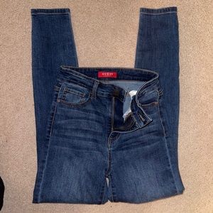 Guess super high waisted jeans